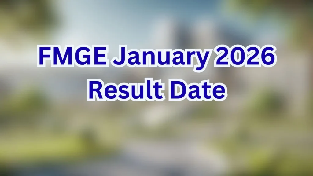 FMGE Result 2026