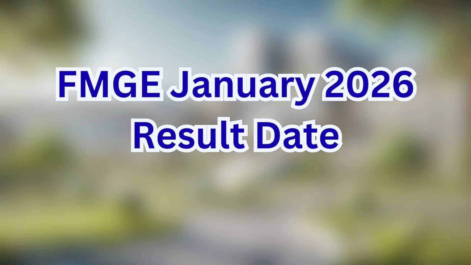 FMGE Result 2026