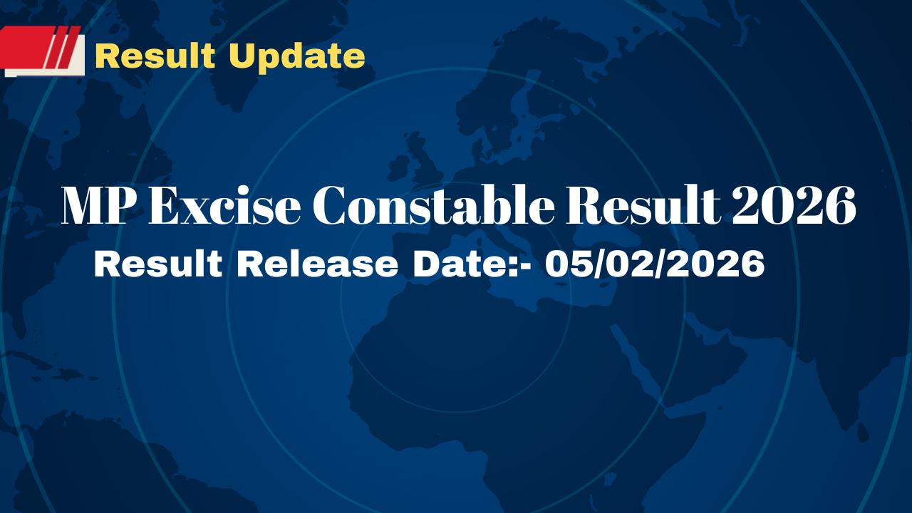 MP Excise Constable Result 2026
