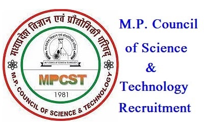 MPCST Recruitment 2026