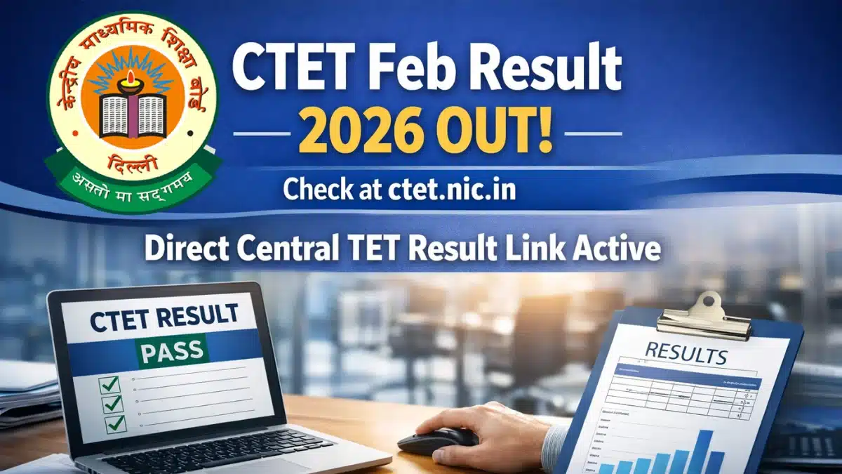 CTET Result 2026