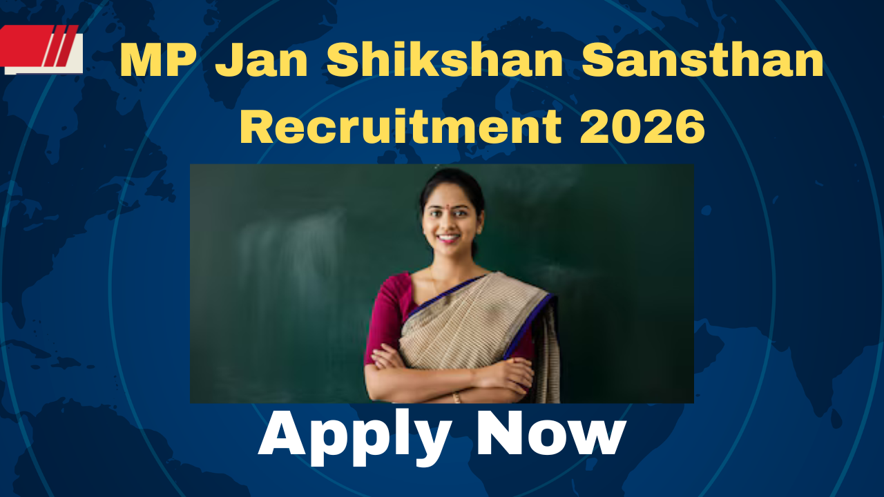 MP Jan Shikshan Sansthan Recruitment 2026