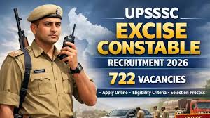 UPSSSC Excise Constable Recruitment 2026